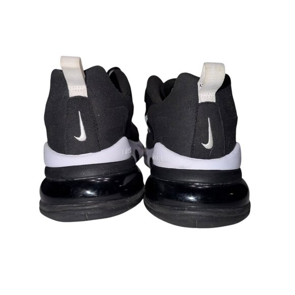 (2585) Nike Air Max 270 React Shoes Men's Size 11.5 Black & White Excellent Cond - Picture 6 of 8
